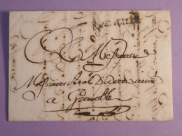 DO 8  FRANCE LETTRE  1749 LILLE A GRENOBLE  ++ AFF. INTERESSANT++ - 1801-1848: Precursori XIX