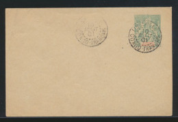 Frankreich Kolonien Ganzsache Congo France Postal Stationery French Colonies - Brieven En Documenten