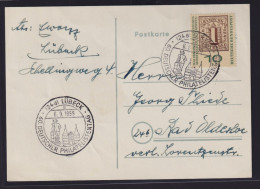 Philatelie Bund Sonderstempel Lübeck 60. Deutscher Philatelistentag N Oldeslohe - Lettres & Documents