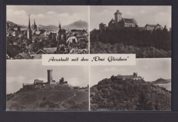 Ansichtskarte Arnstadt Thüringen Ansichten Kirche Burg Nach Sickenried Baden - Andere & Zonder Classificatie