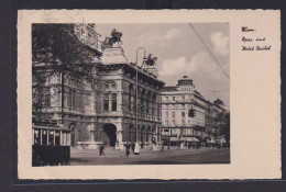 Ansichtskarte Wien N. Köln Oper Hotel Bristol Strassenbahn - Other & Unclassified