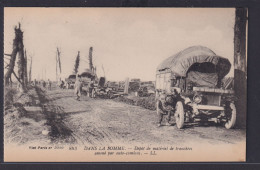 Ansichtskarte Dans La Somme Kriegsschauplatz I.Weltkrieg Frankreich Zerstörte - Sonstige & Ohne Zuordnung