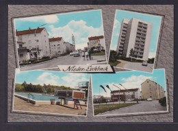 Ansichtskarte Nieder Eschbach Schwimmbad Ortsansichten Hessen Verlag Eduard - Autres & Non Classés