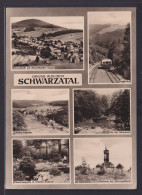 Ansichtskarte Schwarzatal Schwarza Fluss Bergbahn Schwarzaquelle Thüringen Nach - Other & Unclassified