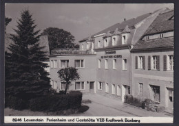 Ansichtskarte Lauenstein Ferienheim Gaststätte VEB Kraftwerk Boxberg Sachsen - Sonstige & Ohne Zuordnung