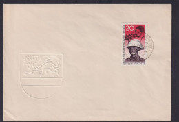 DDR Brief 662 EF Pappchinese FDC Mit Tagesersttagsstempel Volkstedt Sehr Selten - Covers & Documents