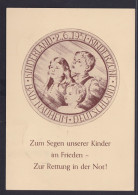 Kinderland Berlin Bund Nauheim Selt. Anlasskarte Segen + Frieden Unserer Kinder - Storia Postale