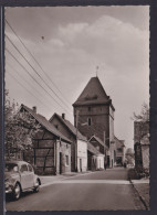 Ansichtskarte Monheim Rhein Grabenstrasse Schelmenturm Oldtimer Fachwerk Verlag - Sonstige & Ohne Zuordnung