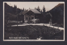 Ansichtskarte Jenbach Achensee Restaurant Kasbach Österreich - Altri & Non Classificati