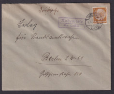 Radewiese über Cottbus Brandenburg Deutsches Reich Brief Landpoststempel - Storia Postale
