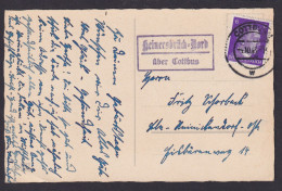 Heinersbrück Nord über Cottbus Brandenburg Deutsches Reich Ansichtskarte - Storia Postale