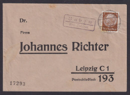 Babow über Vetschau Brandenburg Deutsches Reich Brief Landpoststempel - Cartas & Documentos