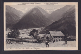 Ansichtskarte Wald Pinzgau Gasthof Rechteck Inh. Andrä Kröll Gebirge Kühe - Other & Unclassified