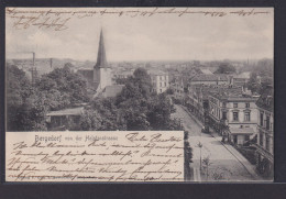 Ansichtskarte Bergedorf Holstenstrasse Kirche Hamburg Nach Altona Ottensen - Altri & Non Classificati