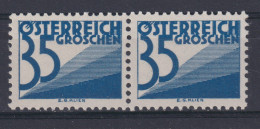 Österreich P 151 Portomarke 35 Gr. Im Paar Luxus Postfrisch Kat. 34,00++ - Brieven En Documenten