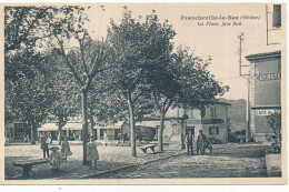 CPA 9 X 14 Rhône FRANCHEVILLE-le-BAS La Place, Face Sud  Gd Hôtel  Café Du Com(merce)  Epicerie - Autres & Non Classés