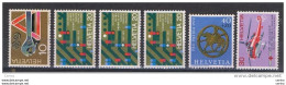 SVIZZERA:  1972  COMMEMORATIVI  -  6  VAL. S.G. -  YV/TELL. 895//907 - Used Stamps