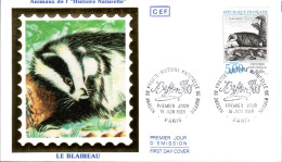 FDC 1988 BUFFON - LE BLAIREAU - Other & Unclassified