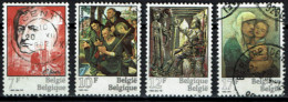 België 1982 OBP 2060/2063 - Y&T 2060/63 - Ecrivains Et Peintres - Schrijvers En Schilders - Usados