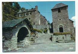 CSPM Dentelée 10.5 X 15 Hautes Pyrénées SAINT-LARY-SOULAN Alt. 820 M. Le Vieux Village De Soulan - Other & Unclassified