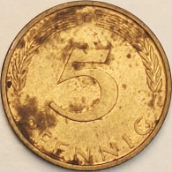 Germany Federal Republic - 5 Pfennig 1974 G, KM# 107 (#4577) - 5 Pfennig