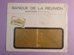 DO 9  REUNION  LETTRE  RARE FENETRE 1938 ST DENIS A TROYES FRANCE  ++ AFF. INTERESSANT++ - Brieven En Documenten