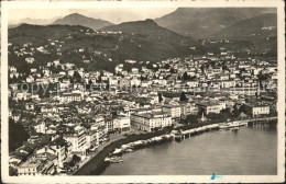 11636459 Lugano TI Fliegeraufnahme Lugano - Andere & Zonder Classificatie