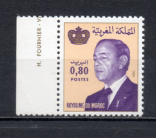 MAROC N°  917   NEUF SANS CHARNIERE  COTE  0.50€      ROI HASSAN II - Morocco (1956-...)