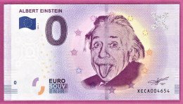 0-Euro XECA 2018-1 ALBERT EINSTEIN - Essais Privés / Non-officiels