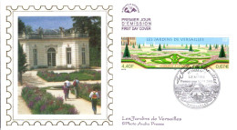 FDC 2001 JARDINS DE VERSAILLES - 2000-2009