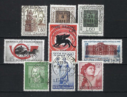 ITALIE Ca. 1957-61: Lot D' Obl. - 1946-60: Used