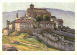 11635843 Sion VS Colline De Valere Kuenstlerkarte Sion VS - Altri & Non Classificati