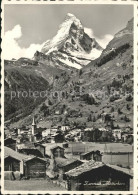 11635831 Zermatt VS Gesamtansicht Mit Matterhorn Walliser Alpen Zermatt VS - Andere & Zonder Classificatie