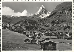 11635830 Zermatt VS Gesamtansicht Mit Matterhorn Walliser Alpen Zermatt VS - Other & Unclassified