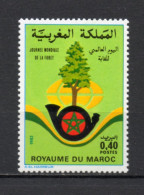 MAROC N°  923   NEUF SANS CHARNIERE  COTE  0.80€      FORET ARBRE - Maroc (1956-...)