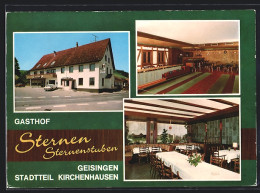 AK Geisingen-Kirchenhausen / Baden, Der Gasthof Sternenstuben, Kegelbahnen Und Gästesaal  - Baden-Baden