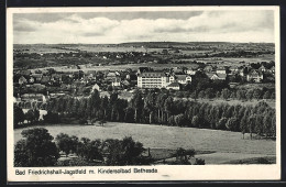 AK Bad Friedrichshall-Jagstfeld, Ortsansicht Mit Dem Kindersolbad Bethesda  - Bad Friedrichshall