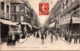 62 BOULOGNE SUR MER - La Rue Thiers - Boulogne Sur Mer