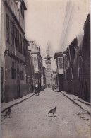 C12- DAMAS - SYRIE - CARTE  PHOTO -  UNE RUE VERS LA MOSQUEE  - ANIMATION -  (  2 SCANS ) - Syria