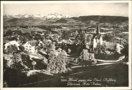 11635796 Hirzel Horgen Blick Gegen Den Etzel Rossberg Glaernisch Hohe Rohne Alpe - Sonstige & Ohne Zuordnung