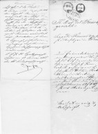 DOK18 Sehr Altes Dokument " K.K.BEZIRKSGERICHT  IGLAU " Aus 1866  SIEHE ABBILDUNG - Documents Historiques