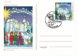 Luxembourg - Joyeux Noel (8.393) - Storia Postale