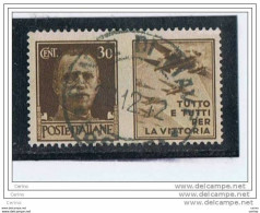 REGNO:  1942  AERONAUTICA (III)  -  30 C. BRUNO  US. -  SASS. 7 - Propaganda De Guerra