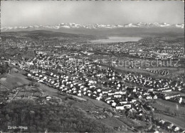 11635758 Hoengg Zuerich Gesamtansicht Mit Alpenpanorama Zuerichsee Fliegeraufnah - Andere & Zonder Classificatie