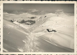 11635740 Arosa GR Weisshornhuette Panorama Wintersportplatz Plessur Alpen Arosa  - Autres & Non Classés