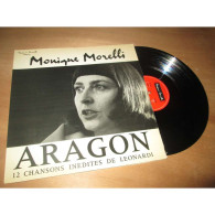 MONIQUE MORELLI Aragon - 12 Chansons Inedites De Leonardi JACQUES CANETTI 48808 Lp 1965 - Andere - Franstalig