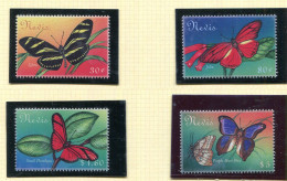 Nevis ** N° 1434 à 1437 -  Papillons - St.Kitts-et-Nevis ( 1983-...)