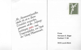 Postzegels > Europa > Duitsland > West-Duitsland > 1970-1987 >kaart Met No. 848 (17390) - Lettres & Documents