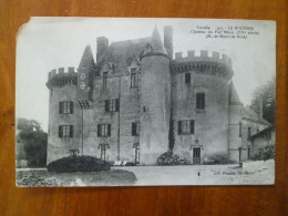 Carte Postale 505 Le Boupère Chateau Du Fief Milon M. De Monti De Rézé Lib. Poupin Mortagne T - Autres & Non Classés