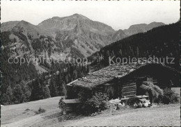 11635685 Tschiertschen Berghuette Alpenpanorama Tschiertschen - Andere & Zonder Classificatie